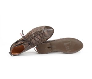 Think Schnürschuhe taupe Guad-2 pepper/kombi 618-2020 Gr.41 - GUD 747
