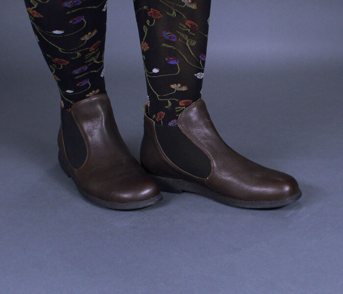 Think Booties braun Rento espresso 865-3010 Gr.42 - RNT 24