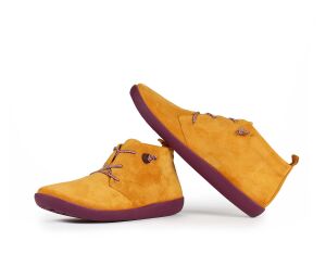 Think Schnürschuhe gelb Nature ocker/kombi 972-6000 Gr.43 - NTR 25