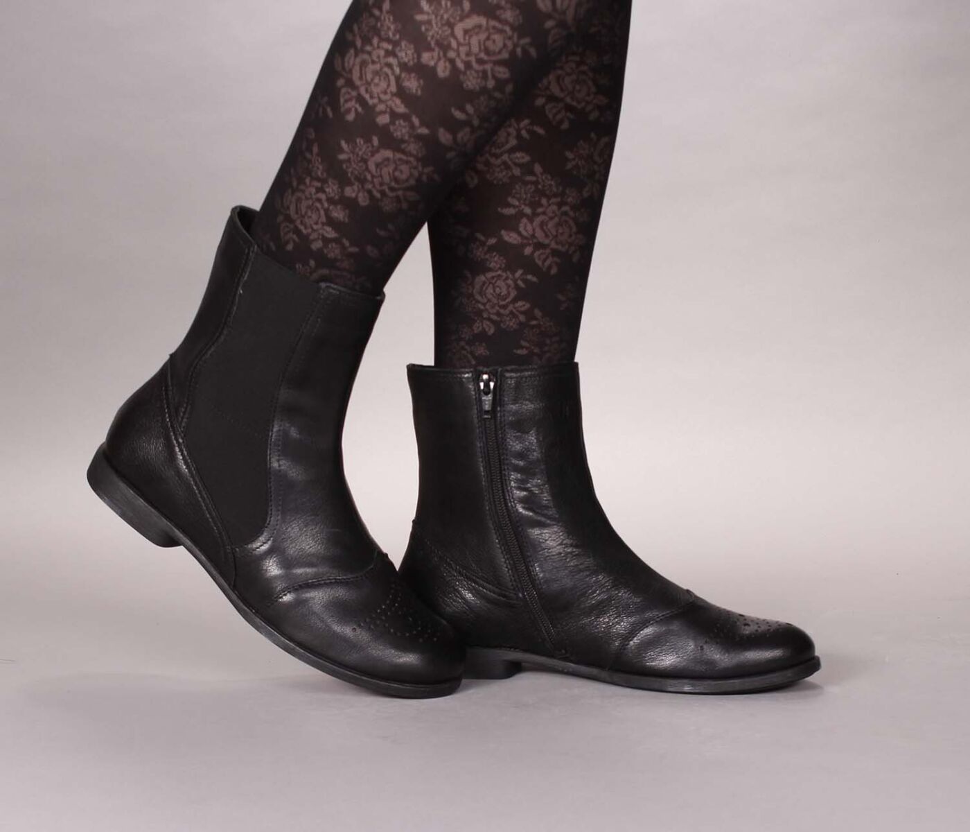 Think Stiefeletten schwarz Agrat schwarz 977-0000 Gr.40,5 - AGR 116