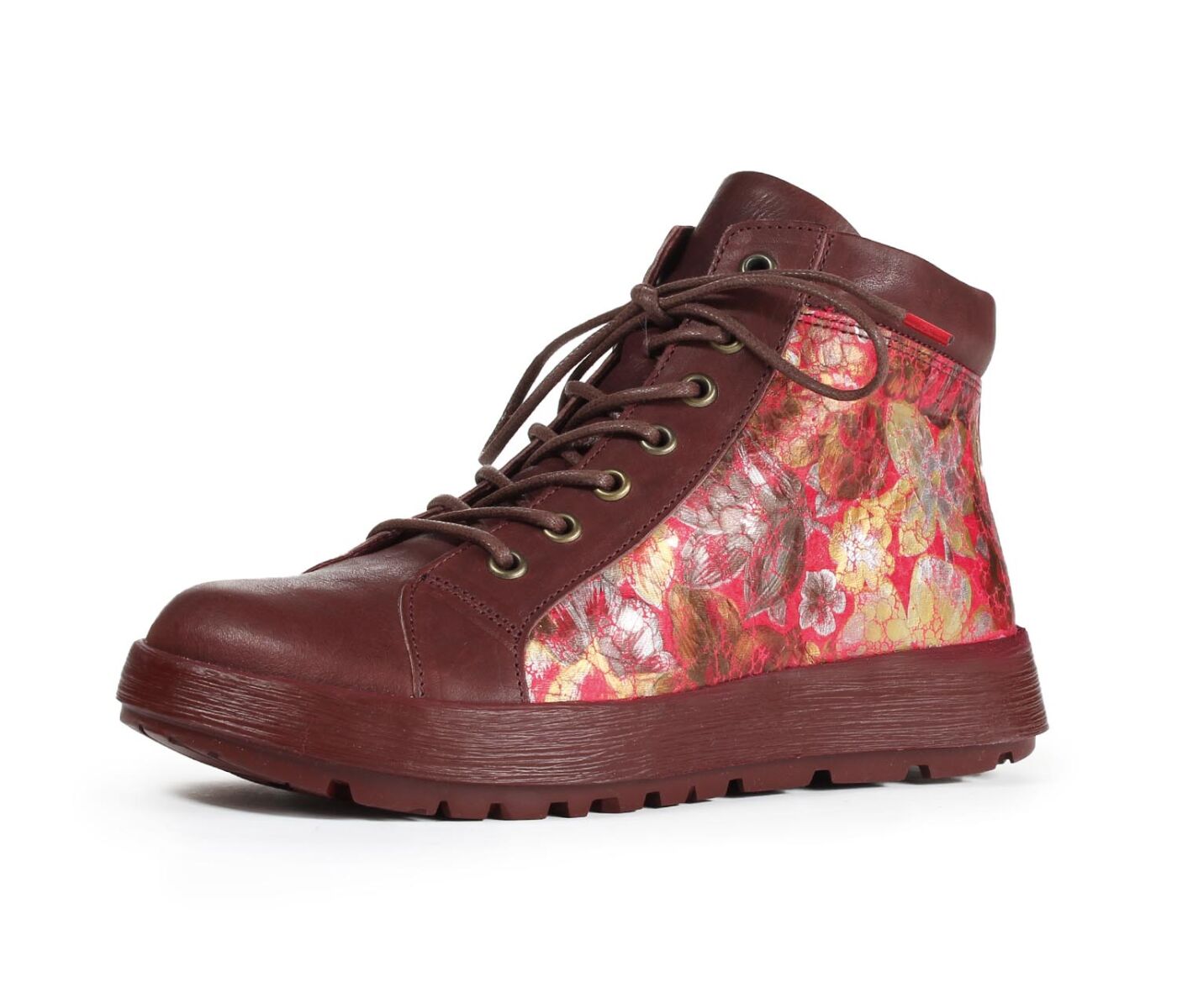 Think Booties rot Comoda chianti/kombi 986-5000 Gr.41,5 - MDA 95