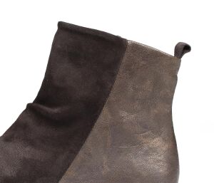 Think Booties braun Nature mocca/kombi 1044-3000 Gr.41,5 - NTR 36