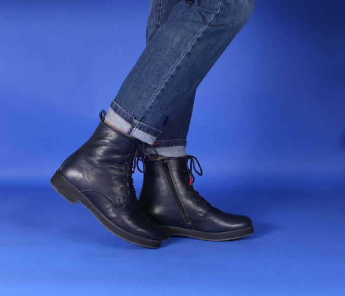Think Stiefeletten blau Cogita navy 500-8010 Gr.37,5 - GTA 54