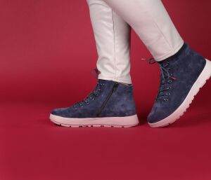 Think Booties blau Comoda notte 747-8040 Gr.38 - MDA 113
