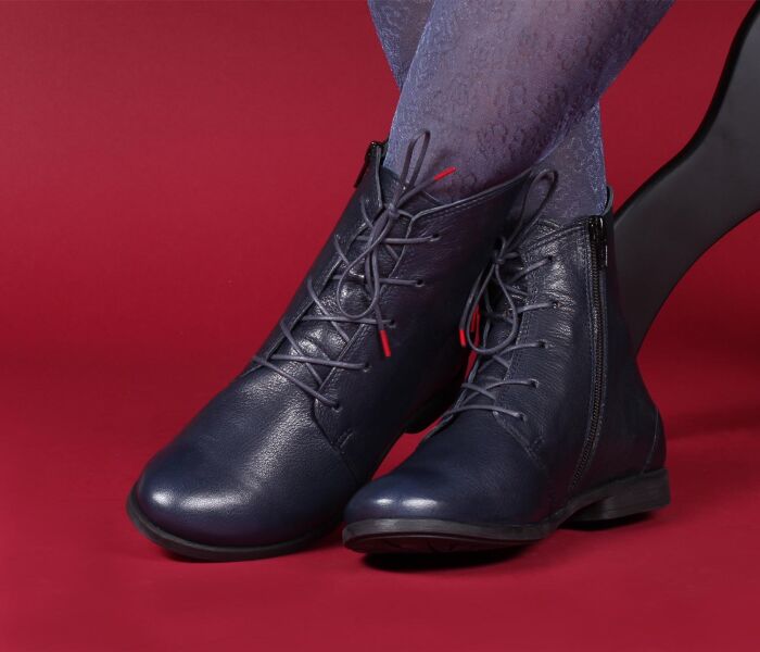 Think Stiefeletten blau Agrat navy 1189-8000 Gr.38,5 - AGR 86