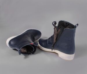 Think Stiefeletten blau Cogita navy 500-8000 Gr.39 - GTA 53