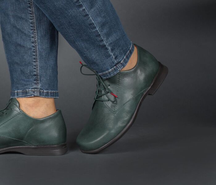 Think Schnürschuhe grün Pensa Damen pino 849-7000 Gr.39,5 - PN 162