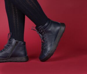 Think Booties blau Comoda navy 747-8020 Gr.40 - MDA 110