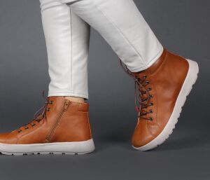 Think Booties braun Comoda cognac 747-3000 Gr.41 - MDA 112