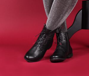 Think Stiefeletten schwarz Agrat schwarz 1189-0000 Gr.42 - AGR 85