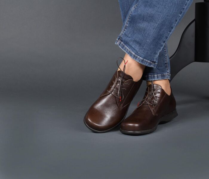 Think Schnürschuhe braun Pensa Damen espresso 849-3010 Gr.42 - PN 161