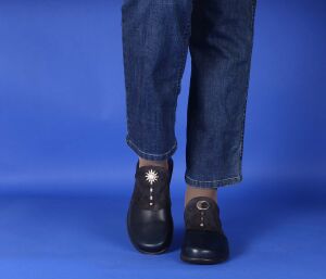 Think Slipper blau Pensa Damen navy 266-8030 Gr.42,5 - PN 164