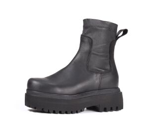Lofina Stiefeletten schwarz 6063 Alea gasoline-nero Gr.38 - LOF 85