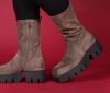 Lofina Stiefeletten taupe 6105 Smilla london-dark taupe Gr.39 - LOF 80