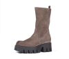 Lofina Stiefeletten taupe 6105 Smilla london-dark taupe Gr.39 - LOF 80