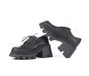 Lofina Schnürschuhe schwarz 6183 Anastasia gasoline-nero Gr.41 - LOF 86