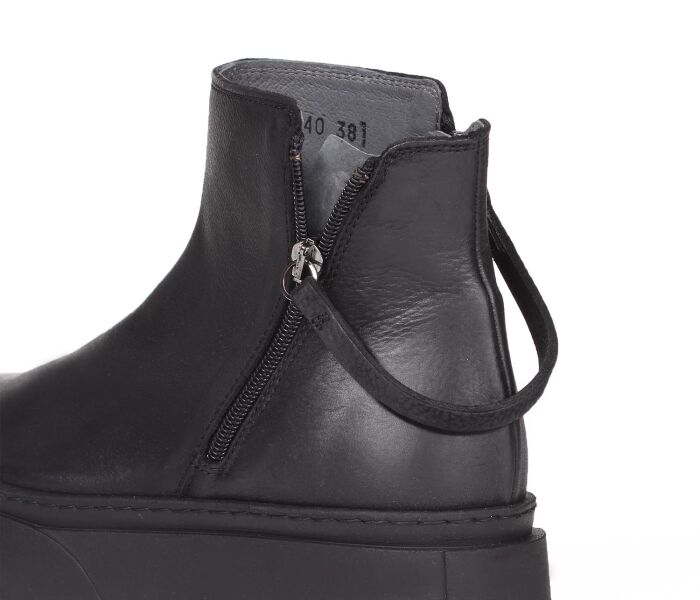 Lofina Stiefeletten schwarz 6440 Kaia gasoline-nero Gr.42 - LOF 90