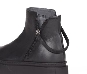 Lofina Stiefeletten schwarz 6440 Kaia gasoline-nero Gr.42 - LOF 90