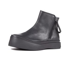 Lofina Stiefeletten schwarz 6440 Kaia gasoline-nero Gr.42 - LOF 90