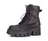 Lofina Stiefeletten schwarz 6104 Smilla gasoline nero Gr.43 - LOF 81