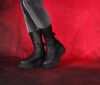 Lofina Stiefeletten schwarz 6282 Ellie gasoline-nero Gr.41 - LOF 88