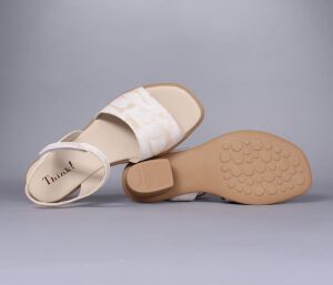 Think Sandaletten beige Vivi ivory gold 1132-1000 - VVI 15