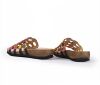 Think Pantoletten bunt Julia schwarz/kombi 247-0020 - JLA 252