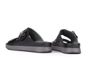 Think Pantoletten schwarz Meggie schwarz/kombi 951-0000 - MEG 83