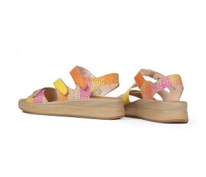 Think Sandaletten bunt Meggie fuxia/kombi 585-9050 - MEG 37