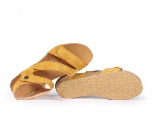 Think Sandaletten gelb Dumia caramel 297-3040 - DUM 122 Gr.43