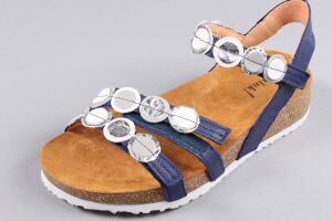 Think Sandaletten blau Koak indigo/kombi 322-8010 - KOA 52 Gr.43