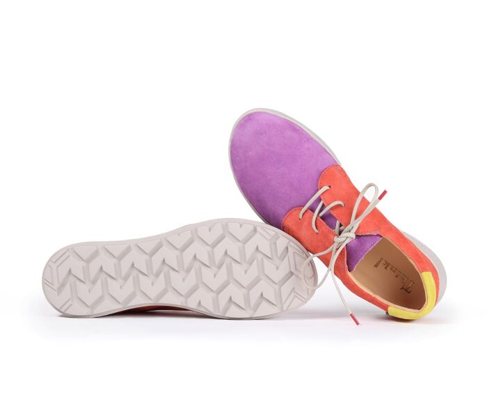 Think Schnürschuhe bunt Comoda orchidea/kombi 440-5030 - MDA 121 Gr.41