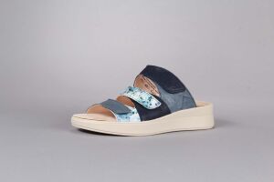 Think Pantoletten blau Meggie türkis/kombi 444-8010 - MEG 85 Gr.43