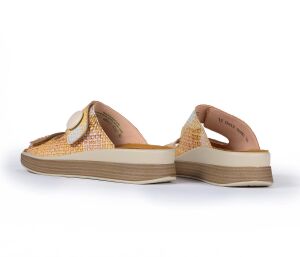 Think Pantoletten bunt Meggie sand/kombi 447-9080 - MEG 90 Gr.41