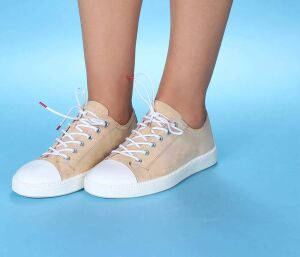Think Sneaker beige Turna iced coffee/kombi 559-4020 - TNA 85 Gr.36,5