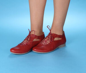 Think Schnürschuhe rot Guad-2 rosso 565-5010 - GUD 810 Gr.38