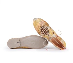 Think Schnürschuhe beige Guad-2 sand 565-9010 - GUD 809 Gr.36