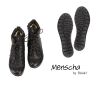 MNA 36 THINK MENSCHA 85071-00-VEG schwarz Boots schwarz-schwarz  40 - MNA 36