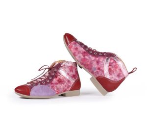 Think Schnürschuhe bunt  Guad-2 hibiskus/kombi 618-5050 - GUD 811 Gr.39