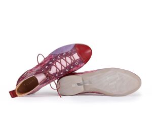 Think Schnürschuhe bunt  Guad-2 hibiskus/kombi 618-5050 - GUD 811 Gr.40