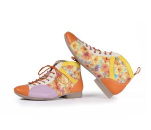 Think Schnürschuhe bunt Guad-2 multicolor/kombi 618-9100 - GUD 814 Gr.38