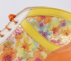 Think Schnürschuhe bunt Guad-2 multicolor/kombi 618-9100 - GUD 814 Gr.41
