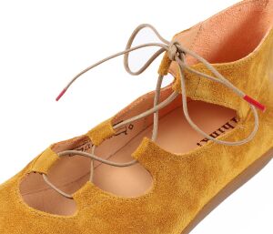 Think Schnürschuhe gelb Nature caramel 950-3010 - NTR 45 Gr.39