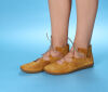 Think Schnürschuhe gelb Nature caramel 950-3010 - NTR 45 Gr.39