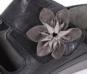 Think Pantoletten schwarz Meggie schwarz/kombi 951-0000 - MEG 83 Gr.43