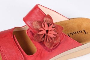 Think Pantoletten rot Meggie fire/kombi 951-5000 - MEG 82 Gr.38