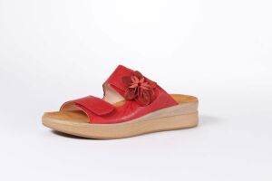 Think Pantoletten rot Meggie fire/kombi 951-5000 - MEG 82 Gr.39