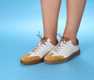 Think Sneaker gelb Turna caramel/kombi 1104-3000 - TNA 96 Gr.40,5