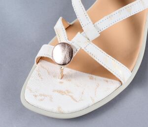 Think Zehengreifer beige Vivi ivory gold/kombi 1118-1000 - VVI 3 Gr.42