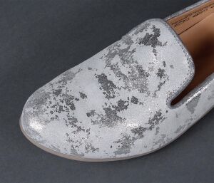 Think Slipper silber Guad-2 silber/kombi 1147-2000 - GUD 821 Gr.40